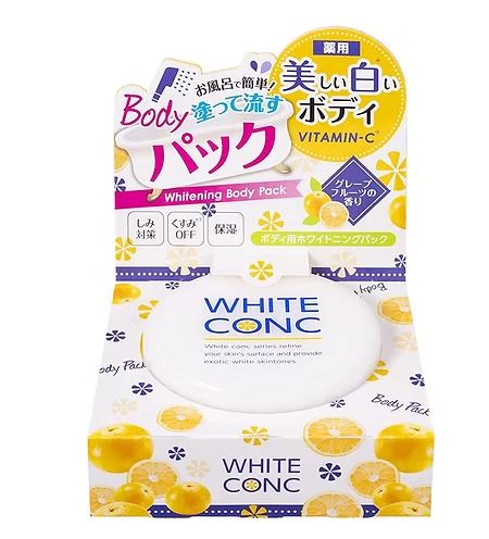 日本White Conc Whitening Body Pack 瞬效亮白美體膜 70g (平行進口)
