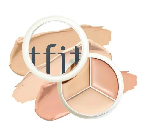 韓國直送 tfit 完美無瑕三色遮瑕膏15g 01 NEUTRAL Exp. 2027