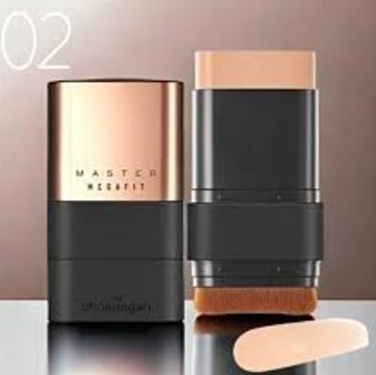 CHOSUNGAH MEGA FIT 無瑕雙頭粉底棒 02-自然米色（笫二代升級版）到期日:2027年