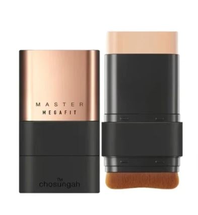 CHOSUNGAH MEGA FIT 無瑕雙頭粉底棒 01-象牙白色（笫二代升級版） 到期日:2027年