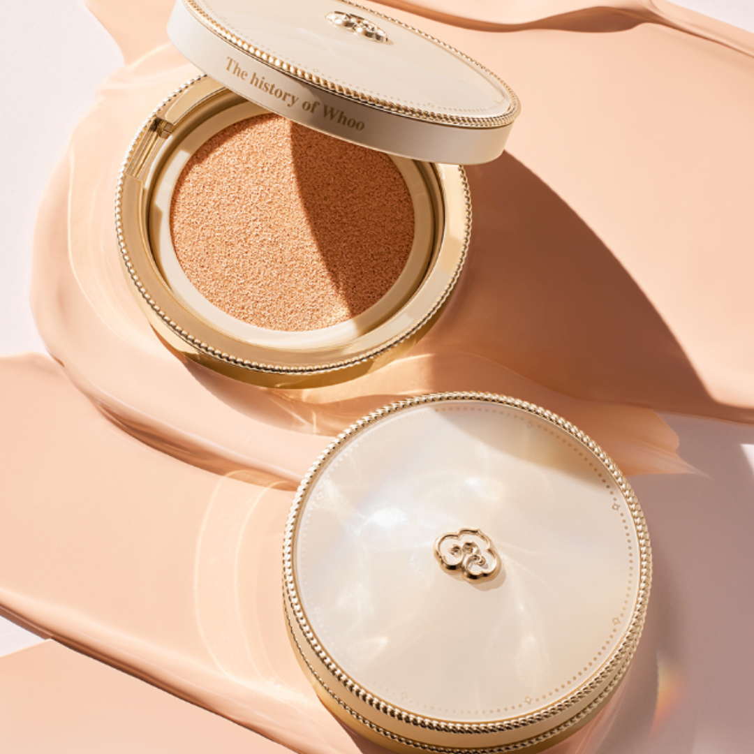 THE WHOO | Gongjinhyang Mi Luxury Golden Cushion 拱辰享美奢華黃金氣墊粉底 (附送補充裝)