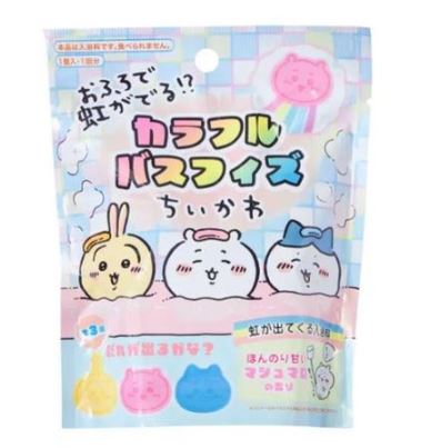 日本直送 Chiikawa Colorful Bath 千川彩色泡沫液  [平行進口]