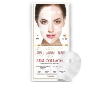 韓國直送 Dermafix完美真實性能 真正的膠原蛋白面膜 ( 8片 ) Real Collagen 8809738594568 平行進口