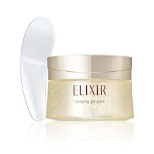 日本資生堂 Elixir怡麗絲爾膠原蛋白美白睡眠面膜105g (平行進口)
