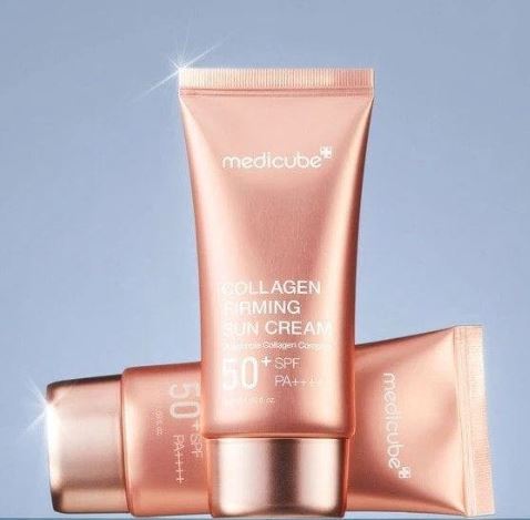 韓國直送  MEDICUBE 膠原提亮防曬霜50ml   SP50+ PA (平行進口)