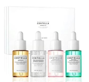 韓國直送 [Skin1004] 積雪草安瓶套裝 (30mlx 4款皇牌精華安瓶) 平行進口