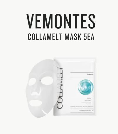 韓國直送 Vemontes Collamelt Mask Pack 膠原溶解面膜（1盒5片裝）
