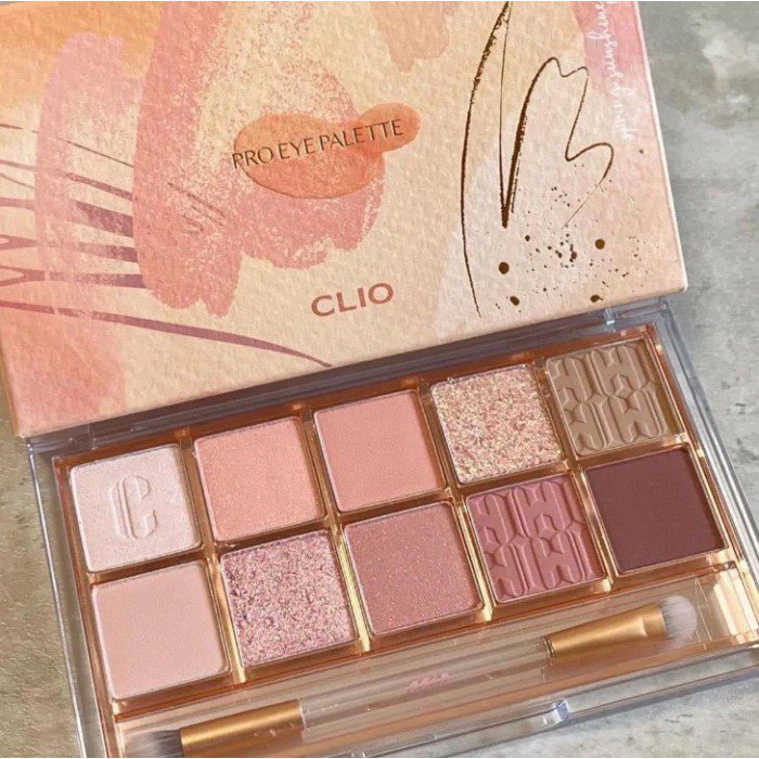 {Green Price♻️} CLIO | Pro Eye Palette 10色眼影組合 #15 Spring Sunshine On Canvas